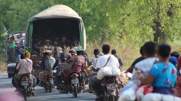 မြစ်ခြေတွင် စစ်တပ် လက်နက်ကြီးပစ်ခတ်သဖြင့် ကလေးငယ်များ အပါအဝင် ၅ ဦး သေဆုံး