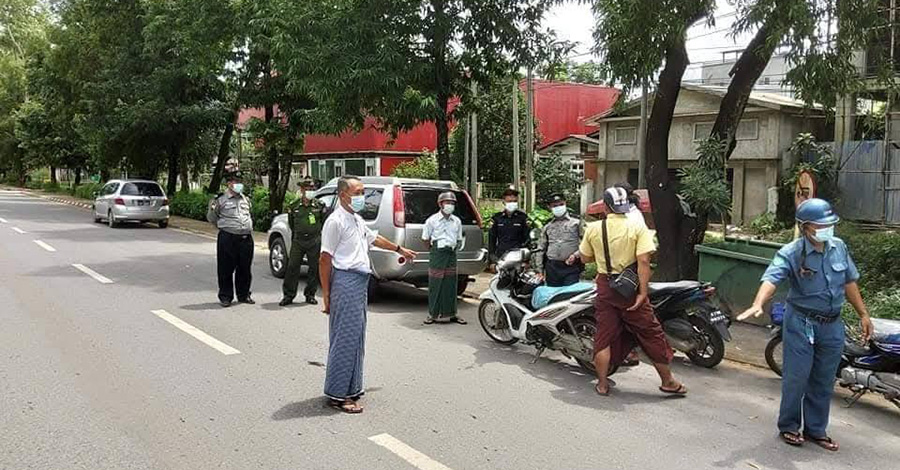 ပုသိမ်မြို့မှ ကုန်ကားများ ထွက်ခွာခွင့်ပိတ်ထား