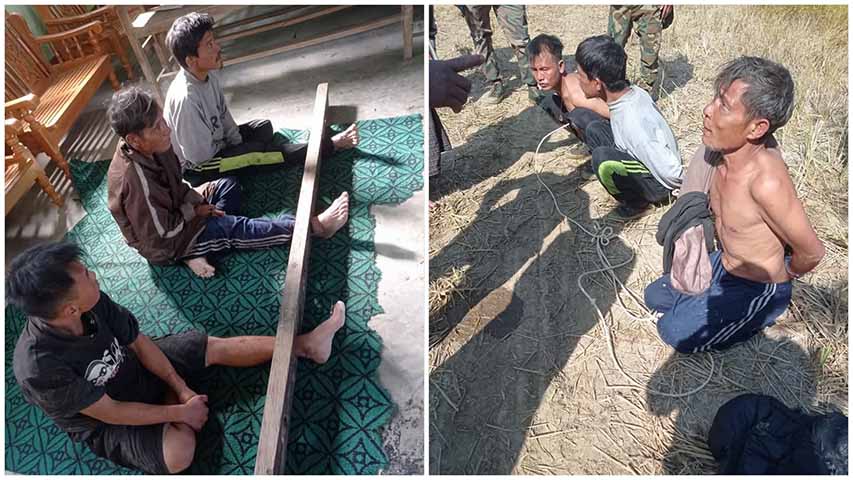 ဖလမ်းတိုက်ပွဲမှ ထွက်ပြေးလာသူ တပ်သားသစ်အပါအဝင် စစ်သား ၄ ဦးကိုဖမ်းမိ
