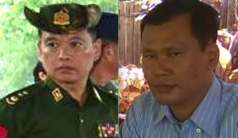 ရခိုင်တိုက်ပွဲတွင်သေဆုံးခဲ့သည့် စစ်တပ်အရာရှိ ၂ ဦးကို ရာထူးတိုးပြီး သူရဲကောင်းဘွဲ့ပေး