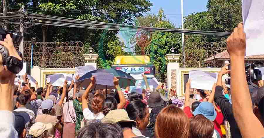 ပုဒ်မ ၅၀၅ ဖြင့် ဖမ်းဆီးခံရသူ ၆၀၀ ခန့်ပြန်လွှတ်မည်ဟု စစ်ကောင်စီပြော