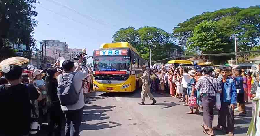 စစ်ပြေးမှုဖြင့် ထောင်ကျနေသူ ၂၀၀ ကျော်ကို စစ်ကောင်စီ ပြန်လွှတ်ပေး 
