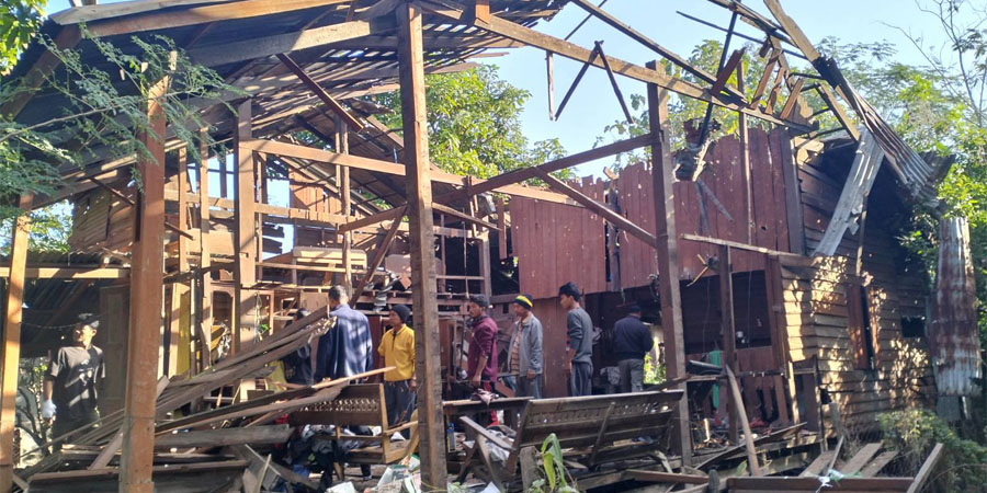 ကလေးမြို့နယ်တွင် စစ်တပ်လက်နက်ကြီးကြောင့် ဒေသခံ ၁ ဦးသေဆုံး၊ ၁ ဦး ထိခိုက်