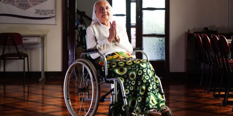 ဘရာဇီးမှ ဘောလုံးပွဲကြိုက်သည့် သီလရှင် ကမ္ဘာ့အသက်ကြီးဆုံးပုဂ္ဂိုလ် ဖြစ်လာ