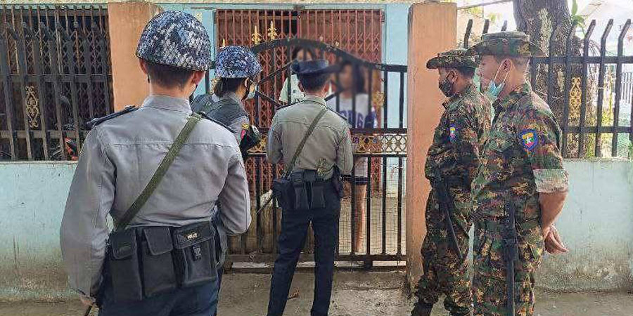 ပြည်နှင့် ပန်းတောင်းမြို့တို့တွင် ရခိုင်စစ်ဘေးရှောင်ဝင်ရောက်မှု ကန့်သတ်