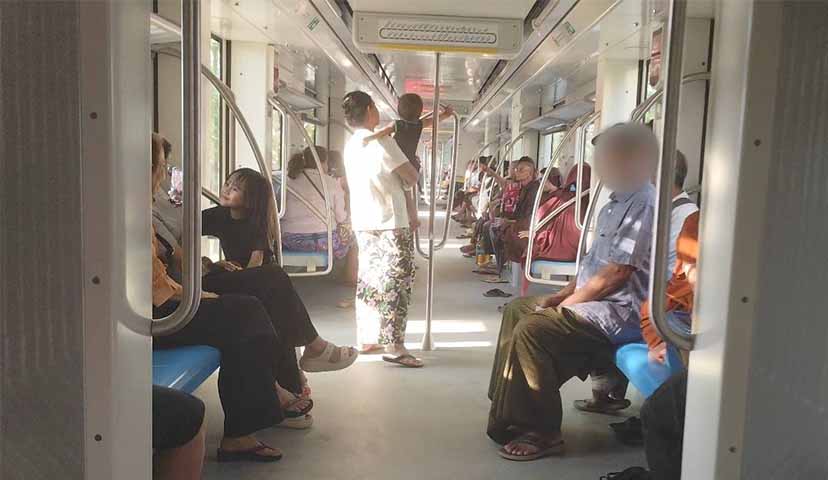 ရန်ကုန်မြို့ပတ်ရထားများပေါ်တွင် ခါးပိုက်နှိုက်ခံရမှုများလာ 