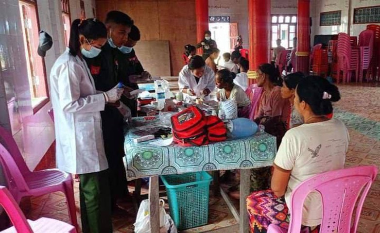 ရခိုင်ပြည်နယ်တွင် ART နှင့် TB ဆေးများကို AA ဖြန့်ဝေပေး