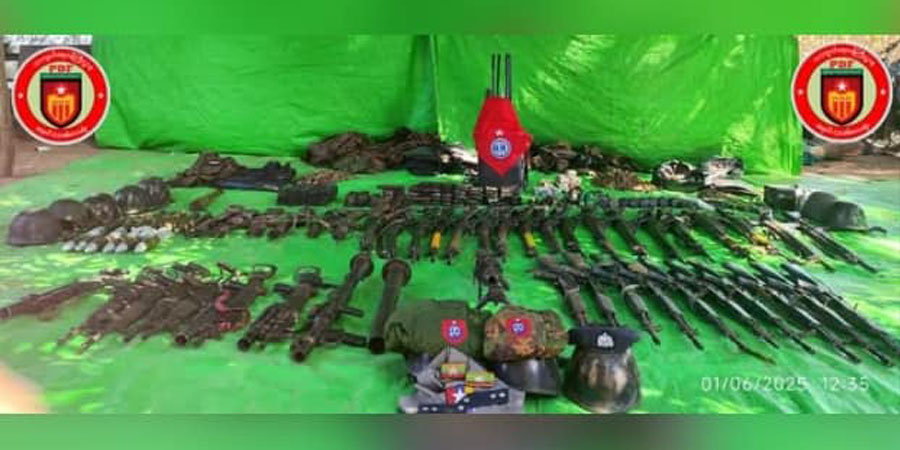 ဝက်လက်တွင် စစ်ကောင်စီစစ်ကြောင်း တိုက်ခိုက်ခံရ၊ မြိုင်မြို့နယ်၌ တိုက်ပွဲဖြစ်ပြီး ဒေသခံသောင်းချီ စစ်ရှောင်