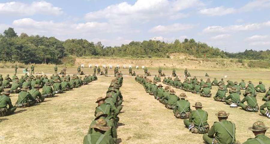 ရန်ကုန်တွင် စစ်မှုထမ်းရန် ရပ်ကွက်အလိုက် လူ ၄၀ မှ ၈၀ အထိ တောင်းနေ