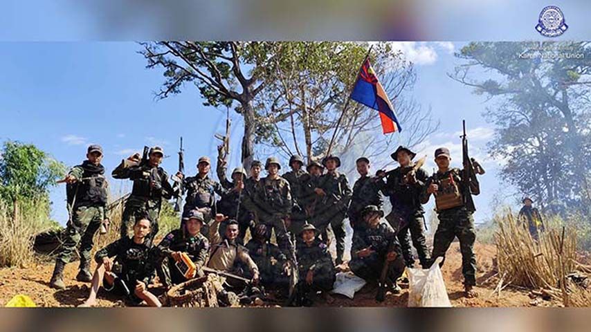 ဝေါလေကာကင်းစခန်းများကိုရရှိပြီးနောက် လေယာဉ်ပစ်ကူကြောင့် KNLA ခေတ္တ ဆုတ်ခွာ
