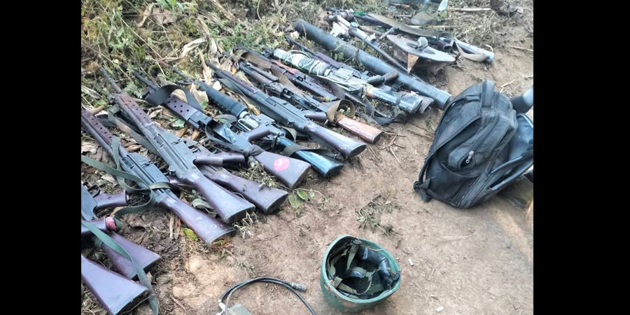 ဆီဆိုင်ရှိ ရွှေတဂူ စစ်တပ်စခန်းကို ကရင်နီတော်လှန်ရေးတပ်များ တိုက်ခိုက်သိမ်းပိုက်