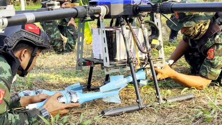 ကျိုက်မရောရှိ ရဲစခန်း ၂ ခုကို NMSP-AD က ဒရုန်းဖြင့်တိုက်ခိုက်