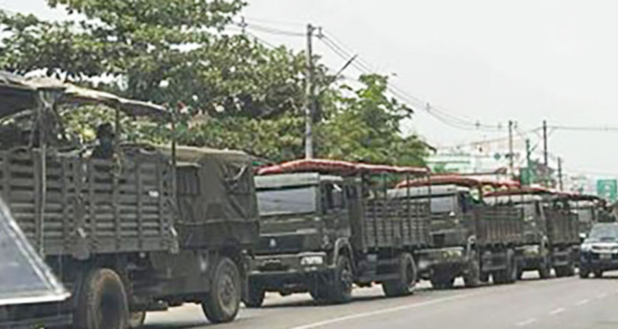 အာရှလမ်းပိုင်းကို ၁ လအတွင်း ပြန်သိမ်းရန် အောင်ဇေယျစစ်ကြောင်း အင်အားဖြည့်တင်း