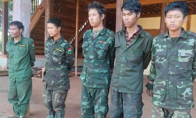 ဆီဆိုင်မြို့နယ်၌ PNO ပြည်သူ့စစ်က PNLA ရဲဘော် ၅ ဦးကို ဖမ်းဆီးသတ်ဖြတ်