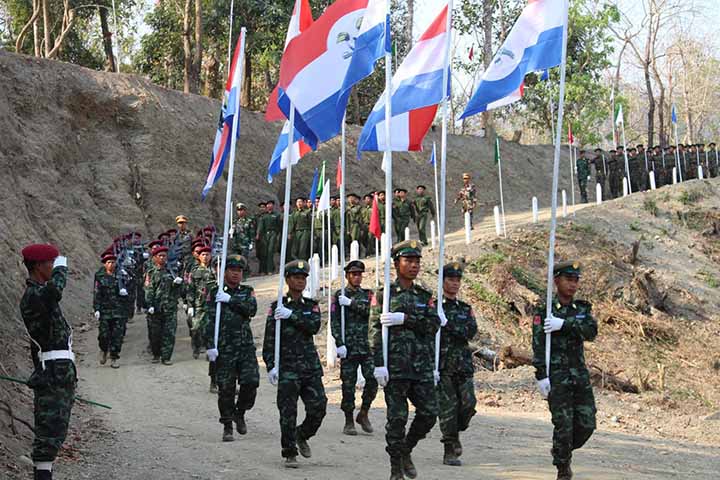 မီဇိုရမ်တွင် CNF တပ်ဖွဲ့ဝင် ၅ ဦး ဖမ်းဆီးခံရ