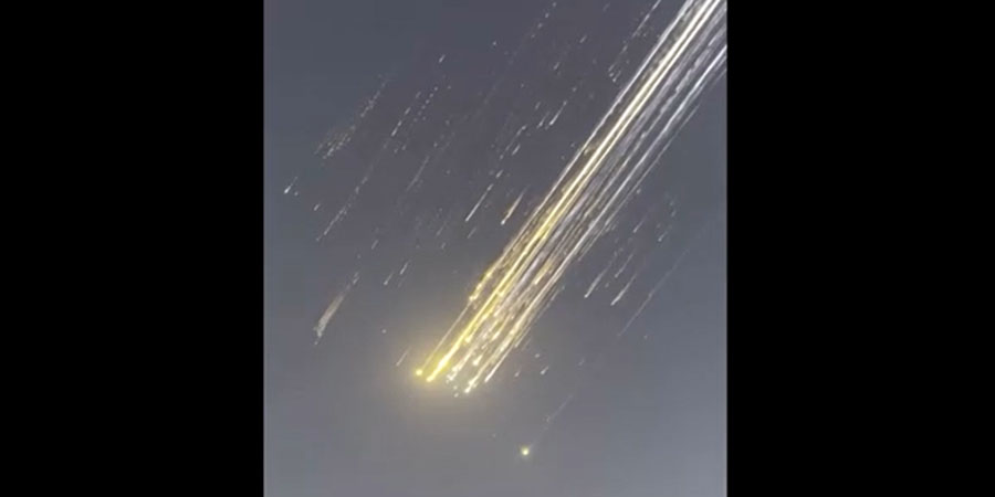 Space X က စမ်းသပ်လွှတ်တင်သည့် အာကာသယာဉ် ပေါက်ကွဲ
