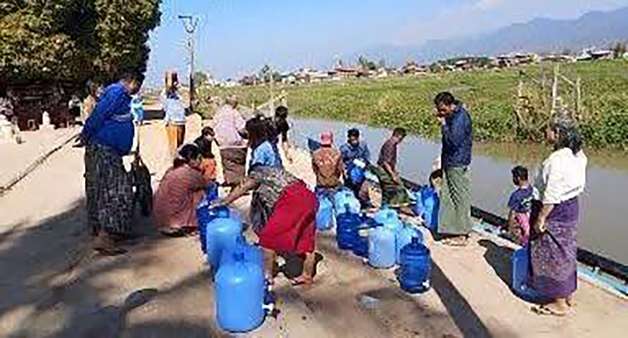 အင်းလေးတွင် သောက်ရေသန့်လိုအပ်ချက် မြင့်မားနေ