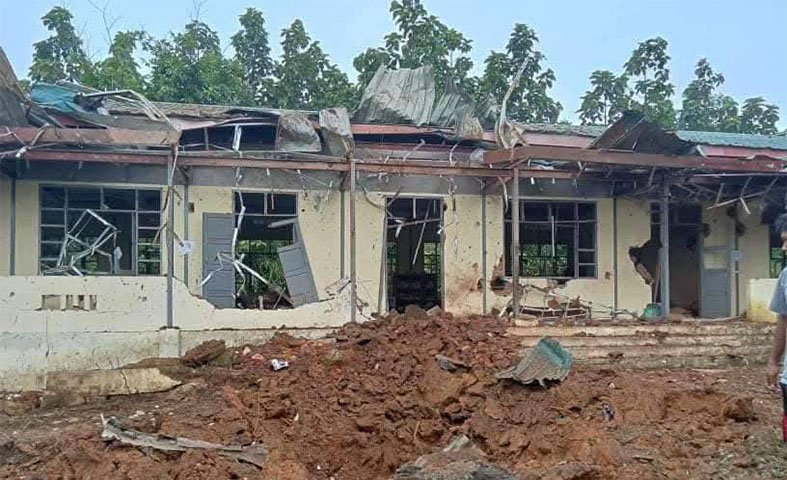 စစ်ကိုင်းတိုင်းအတွင်းက PDF စခန်း လေကြောင်းတိုက်ခိုက်ခံရပြီး ရဲဘော် ၃ ဦးကျဆုံး