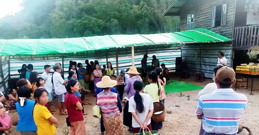 တောင်ကြီးတွင် ရာသီဥတုအအေးဒဏ်ကြောင့် စစ်ဘေးဒုက္ခသည်များ ကျန်းမာရေးထိခိုက်