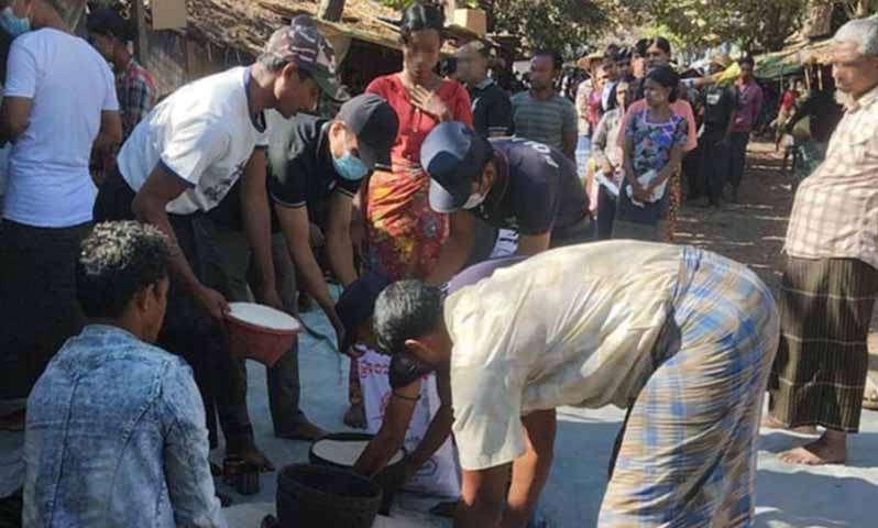 လေကြောင်းတိုက်ခိုက်ခံရသည့် ကျောက်နီမော်ဒေသခံများ နေရပ်မပြန်နိုင်သေး