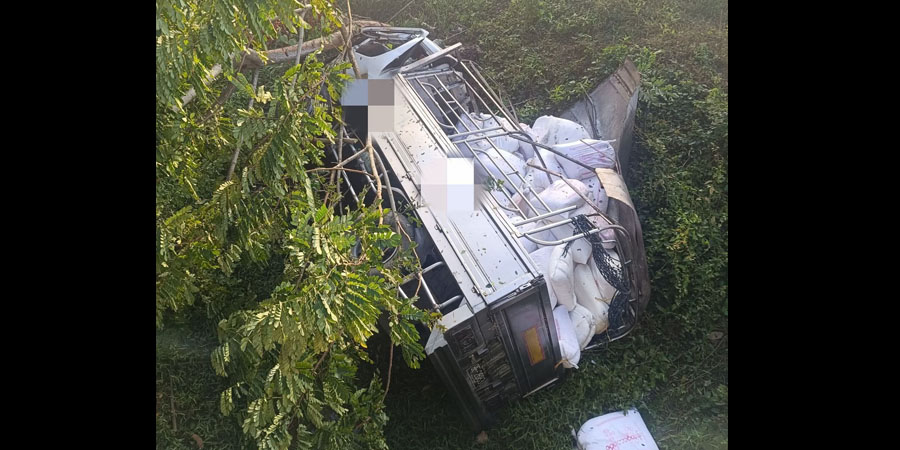 ဝါးခယ်မတွင် ကားက စက်ဘီးကိုဝင်တိုက်၊ လူ ၁ ဦးသေပြီး ၂ ဦး ဒဏ်ရာရ