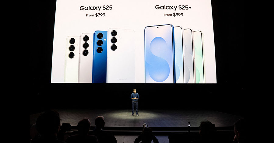ဆမ်ဆောင်းက AI အထူးပြု Galaxy S25 ဖုန်းစီးရီး မိတ်ဆက်
