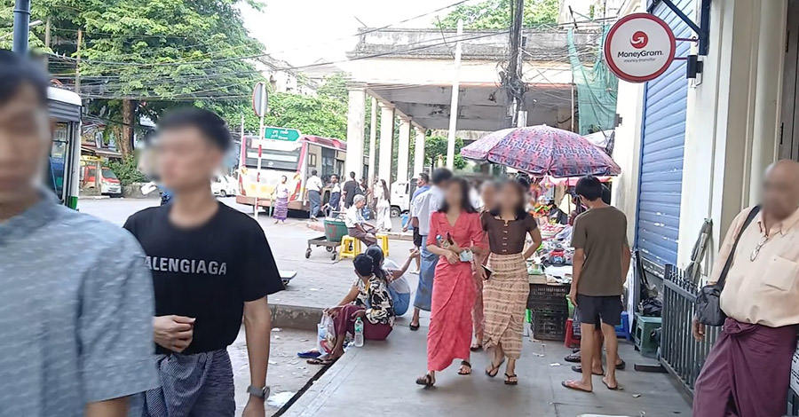 ရန်ကုန်တွင် စစ်မှုထမ်းရန် အမျိုးသမီးများကို စာရင်းကောက်နေသဖြင့် စိုးရိမ်မှုများရှိနေ  