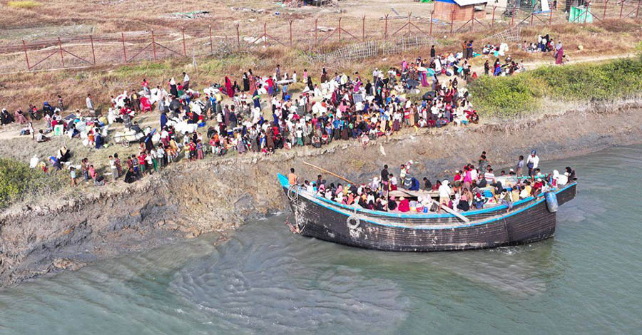 မောင်တောမြို့က စစ်ဘေးရှောင် မွတ်ဆလင်များကို AA နေရပ်ပြန်ခွင့်ပြု