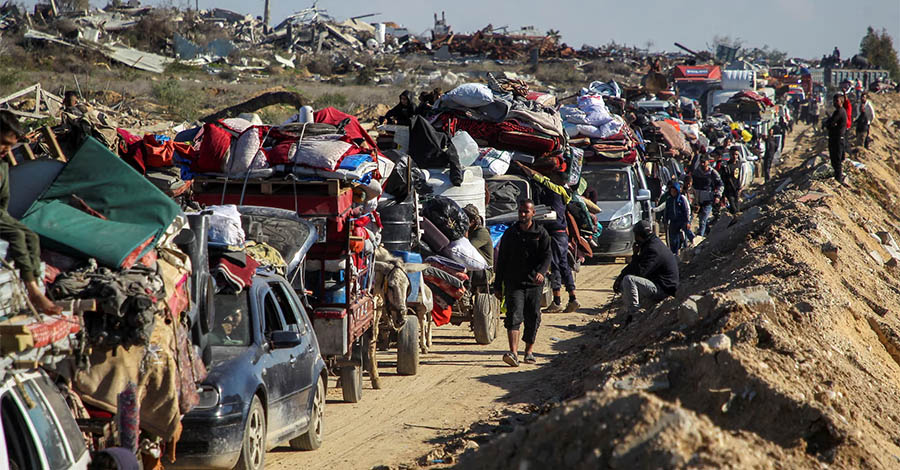 အပစ်ရပ်ပြီးနောက် ဂါဇာမြောက်ပိုင်းသို့ ပါလက်စတိုင်း ၄ သိန်းနီးပါး နေရပ်ပြန်လာ