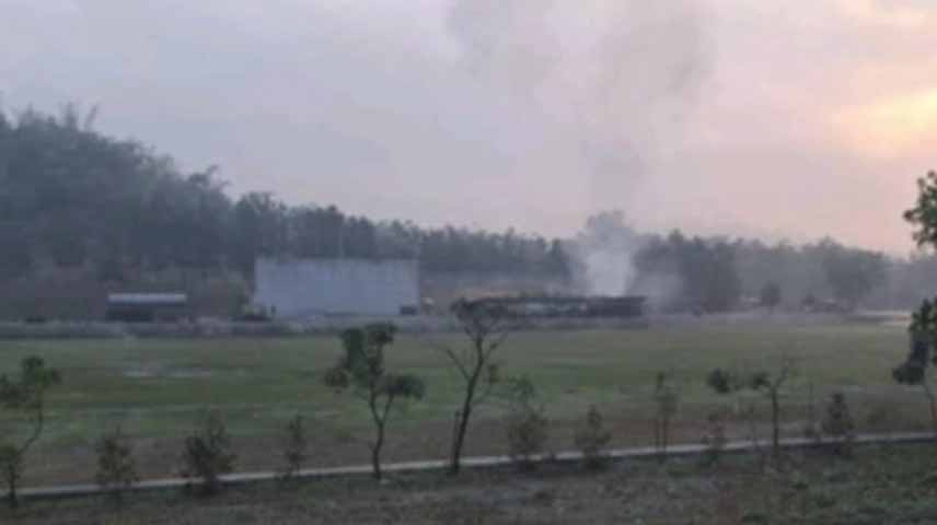 KNU ဌာနချုပ် အနီး ဒရုန်းဖြင့် ဗုံးချတိုက်ခိုက်  