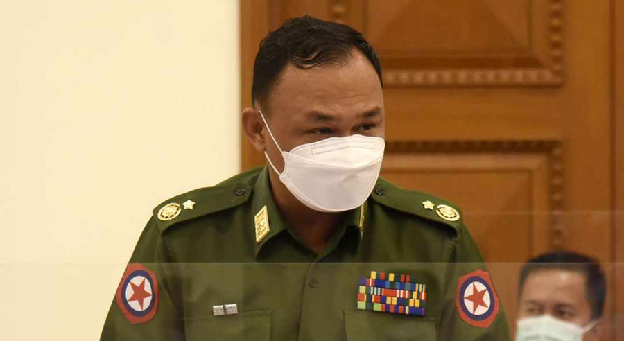 စစ်ခေါင်းဆောင်က ဗိုလ်ချုပ် ၄ ဦးကို ရာထူးအပြောင်းအလဲ ပြုလုပ်