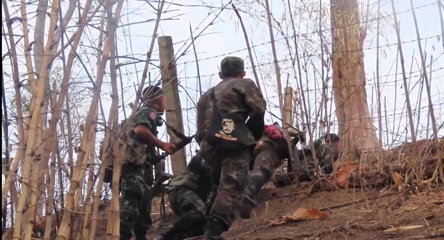 မဲပလီတပ်စခန်းကို လေကြောင်းပစ်ကူကြားက  KNLA ပူးပေါင်းတပ်ဖွဲ့ သိမ်းပိုက်