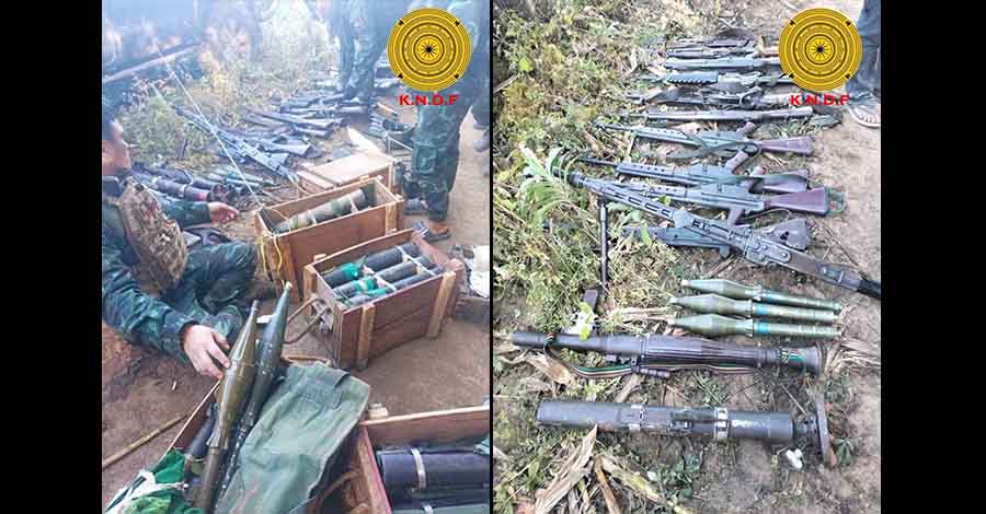 ကရင်နီနှင့် ရှမ်းတောင်တိုက်ပွဲများ၌ စစ်တပ်ဘက်က အယောက် ၄၀ ကျော်သေ