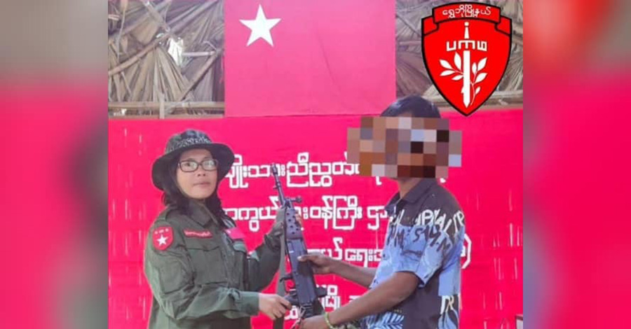 ကလေးမြို့က ရဲတပ်သား ၁ ဦးနှင့် ရွှေဘိုက စစ်မှုထမ်းသင်တန်းဆင်း ၁ ဦးတို့  အလင်းဝင်