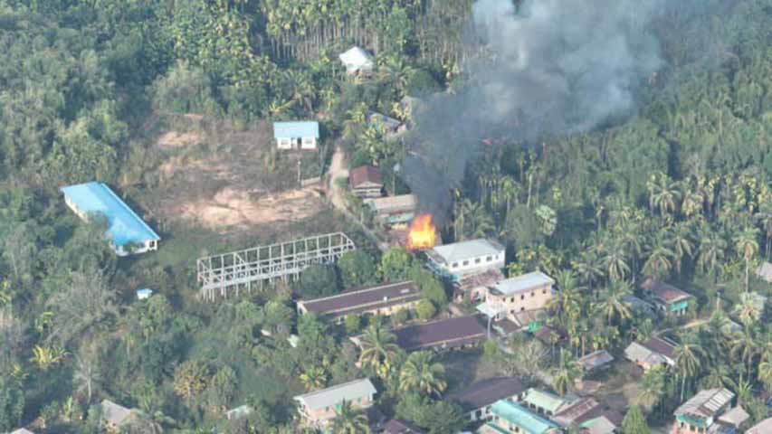 တနင်္သာရီတွင် စစ်ကောင်စီတပ်က အရပ်သားများကို အသုံးချပြီး စစ်ရေးလှုပ်ရှားနေ