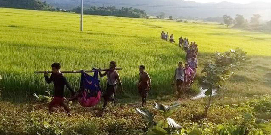 မောင်တောနှင့် တောင်ကုတ်တွင် မိုင်းထိပြီး လူ ၅ ဦး ဒဏ်ရာရ၊ ထန်းတပင်၌ စစ်ရှောင်များ မိုင်းနင်းမိ