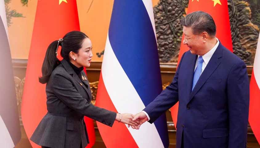 ကျားဖြန့်ဂိုဏ်းများ ပူးပေါင်းနှိမ်နင်းရန် တရုတ်သမ္မတနှင့် ထိုင်းဝန်ကြီးချုပ်တို့ သဘောတူ