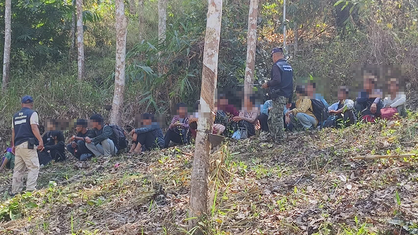 ကန်ကျနပူရီတွင် တရားမဝင်မြန်မာ ၈၃ ဦး ဖမ်းဆီးခံရ 