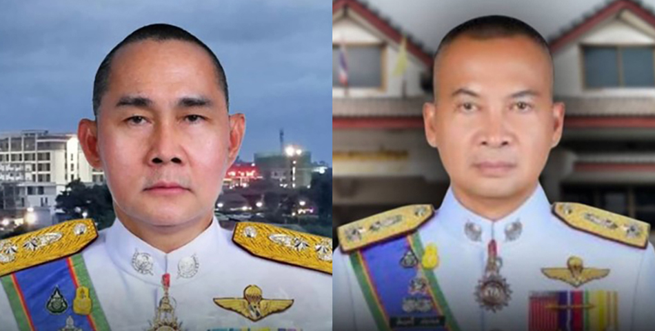 မြဝတီကျားဖြန့်အမှုနှင့်ဆက်နွှယ်ပြီး  ထိုင်းရဲမှူးချုပ်  ၂ ဦး တာဝန်မှ ယာယီရပ်စဲခံရ  