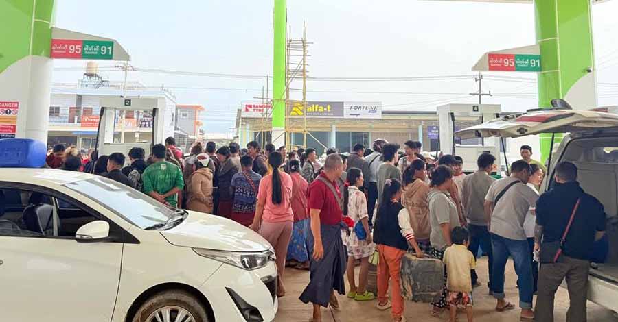 တာချီလိတ်တွင် စက်သုံးဆီဈေးမြင့်တက်ပြီး အချိန်ကန့်သတ်ရောင်းချ
