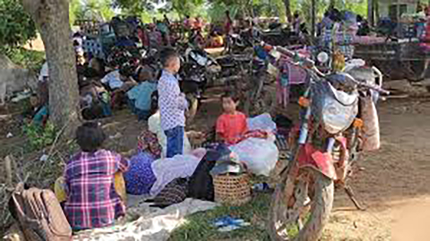 စစ်ကောင်စီ ထောက်ပံ့ငွေ  ၂၀,၀၀၀ စစ်ရှောင်ပြည်သူများမရ 