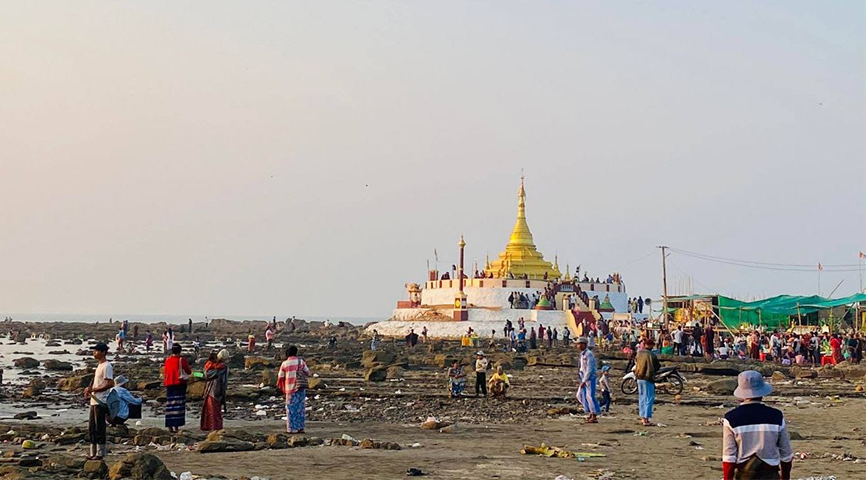 တိုက်ပွဲကြောင့် မော်တင်စွန်းဘုရားပွဲကိုအကျဉ်းချုံးကျင်းပရန် ပြင်ဆင်နေ