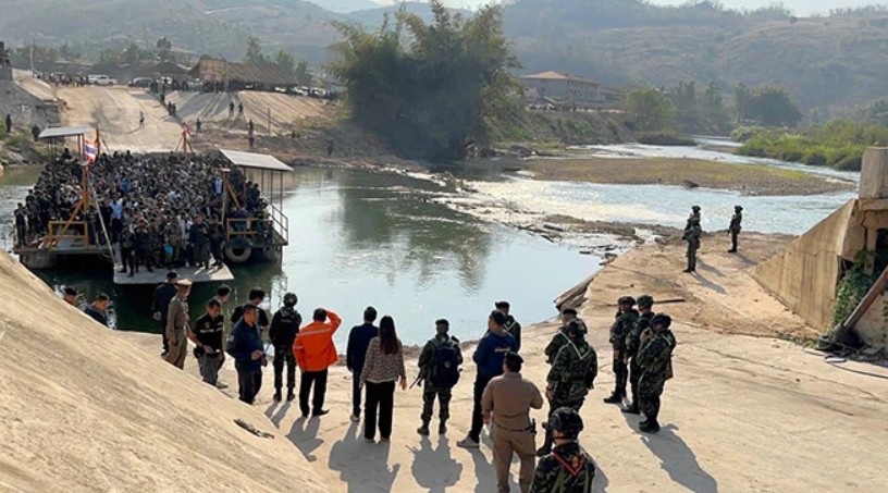 မြဝတီ ကျားဖြန့်၌ လူကုန်ကူးခံရသည့် ၁၆ နှစ်သား ဂျပန်ဆယ်ကျော်သက်ကို ထိုင်းရဲ ကယ်တင်