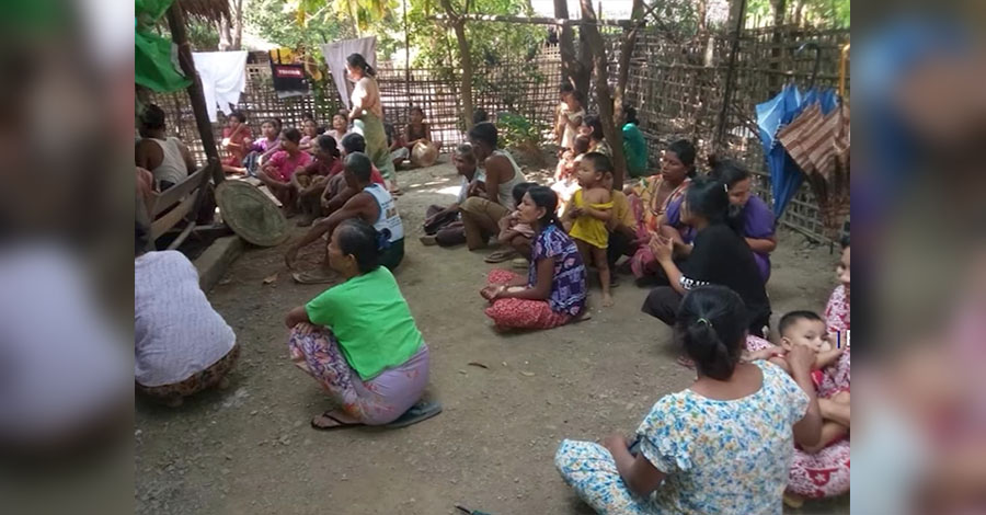 “ကလေးက ငါးဟင်း စားချင်တယ်ပြောရင် အမေက မကျွေးနိုင်တော့ တိတ်တိတ်လေးငိုမိတာပေါ့” - စစ်ရှောင်အမျိုးသမီး