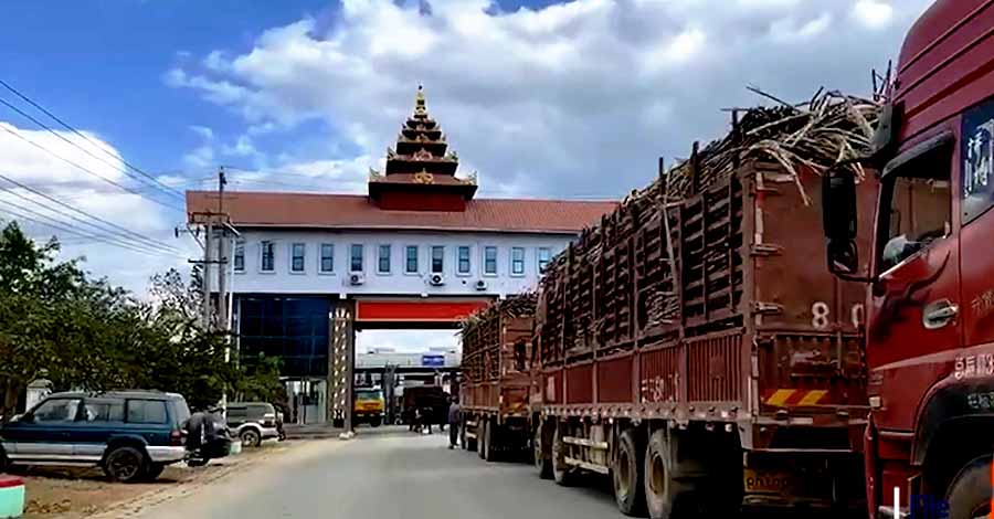 ကချင်-တရုတ်နယ်စပ်ကုန်သွယ်ရေး ပြန်ဖွင့်သော်လည်း တရုတ်ကုန်ပစ္စည်းများ မဝင်သေး