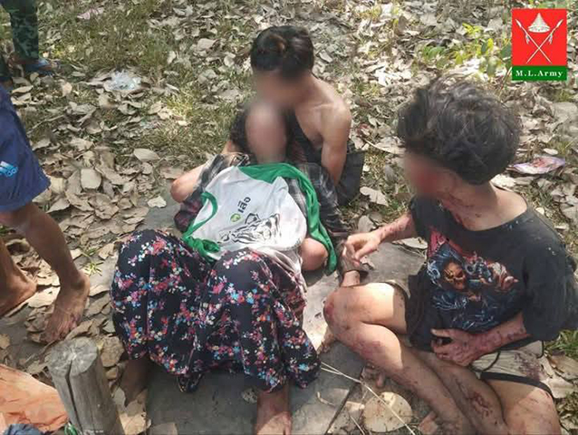 ကျိုက်မရောတွင် စစ်တပ်သုံး ကားမိုင်း ပေါက်ကွဲပြီး ၁ ဦးသေ၊ ၄ ဦး ​ဒဏ်ရာရ