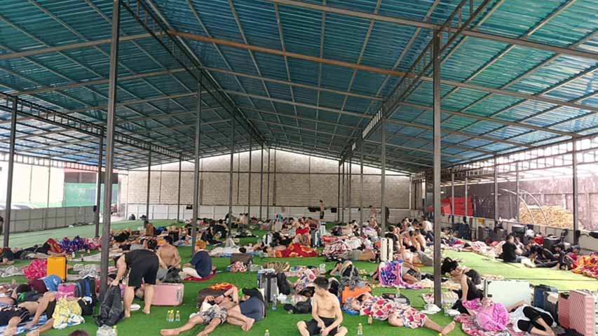 မြဝတီမှ တရုတ်ကျားဖြန့် အယောက် ၃၀၀ ထပ်မံ နေရပ်ပြန်ပို့