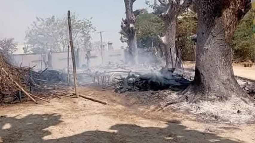 စစ်ကောင်စီတိုက်ခိုက်မှုကြောင့် ဆားလင်းကြီးနှင့် တောင်သာတွင် ပြည်သူ ၃ ဦးသေဆုံး
