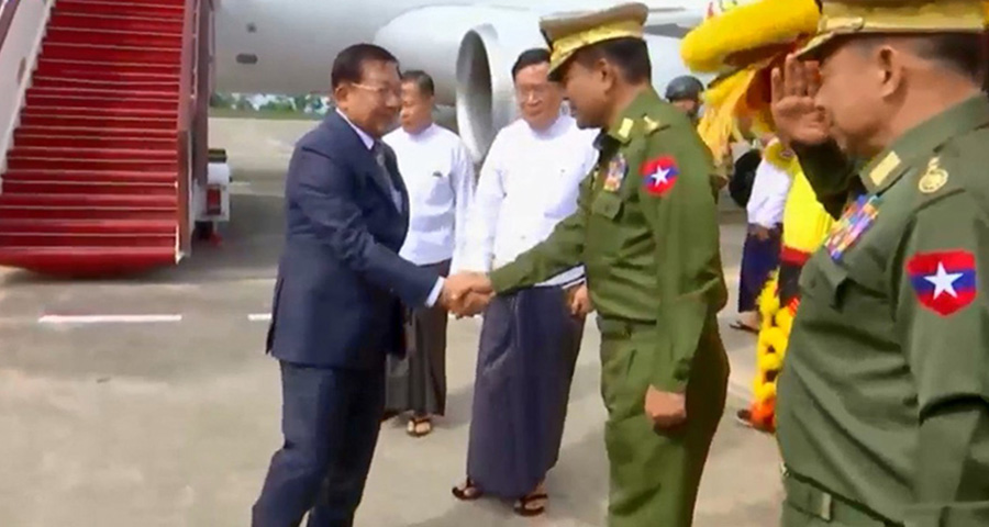 ဖမ်းဝရမ်းကြောင့် ပြည်ပခရီးထွက်ဖို့ စစ်ခေါင်းဆောင် စိတ်ဖိစီးနေပြီလား