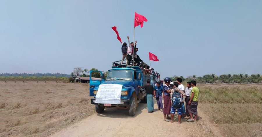 မောင်တောမြောက်ပိုင်းက မြိုလူငယ်များ AA ထံတွင် စစ်သင်တန်းတက်ရန် ဆန္ဒပြ 